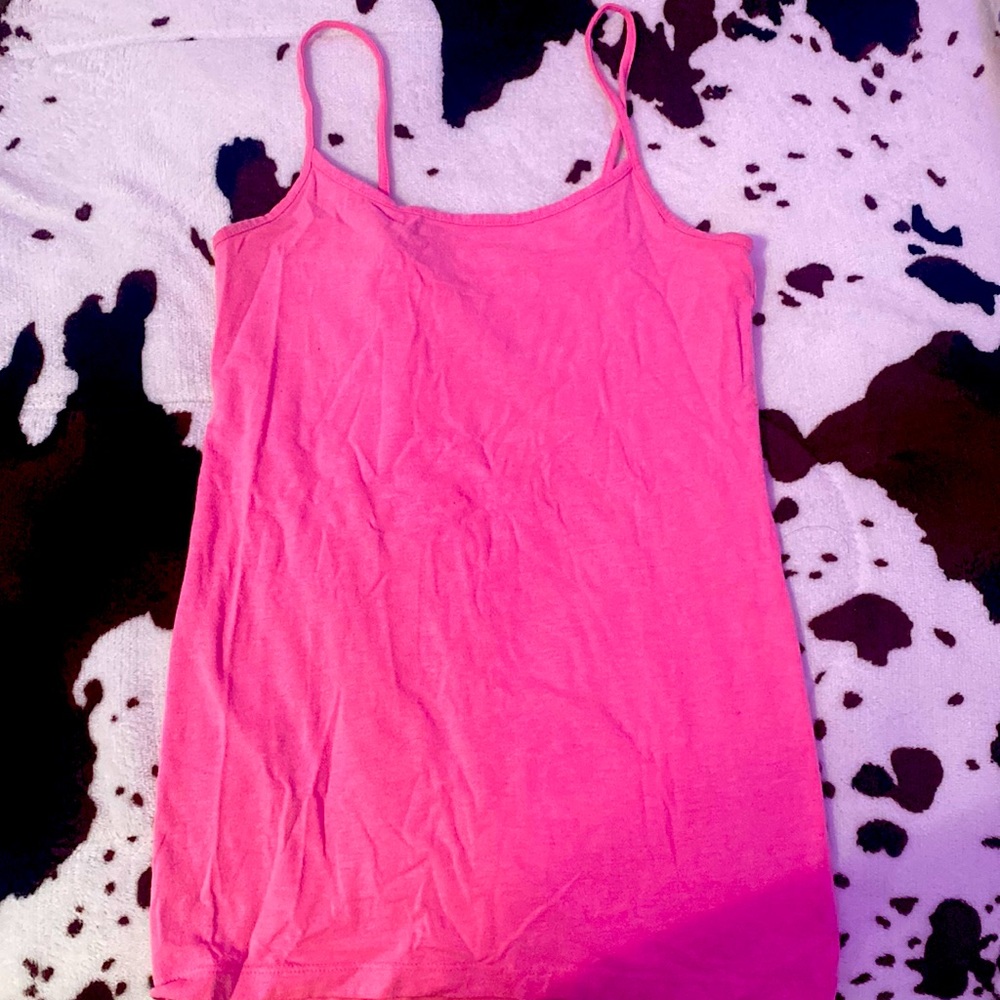 Bright pink shirt
